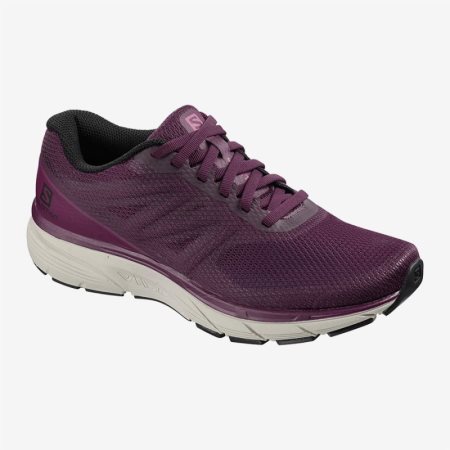 Salomon JUXTA RA W Womens Running Shoes Purple UK KNLQ